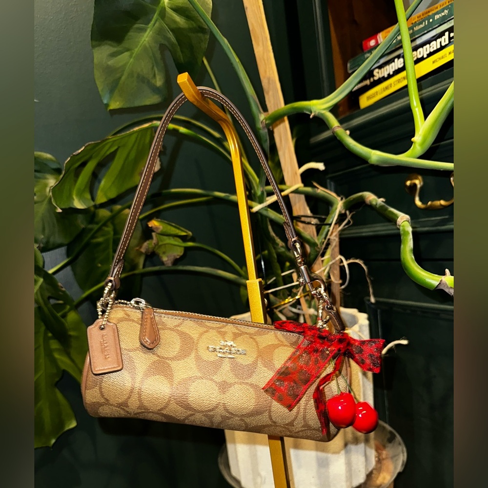 Coach Nolita Barrel Bag in Signature Canvas